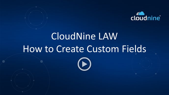 LAW How to Create Custom Fields Play