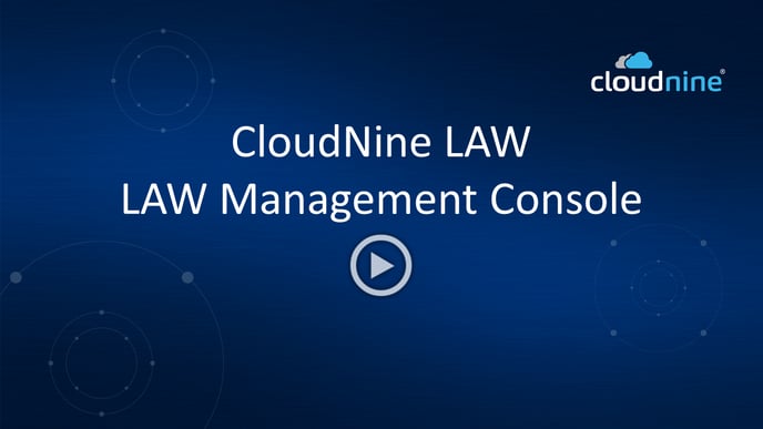 LAW Management Console Play